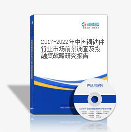 2019-2023年中國鑄鐵件行業市場前景調查及投融資戰略研究報告