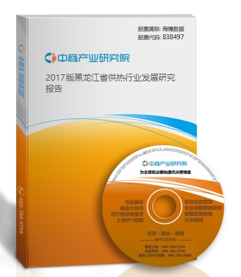 2017版黑龍江省供熱行業發展研究報告