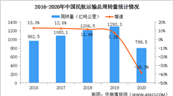 2020年民航行業發展統計公報：旅客運輸量同比下降36.7%（全附文）