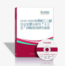 2016-2020年煤制乙二醇行業發展分析與“十三五”戰略規劃研究報告