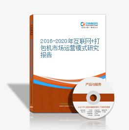 2016-2020年互聯網+打包機市場運營模式研究報告